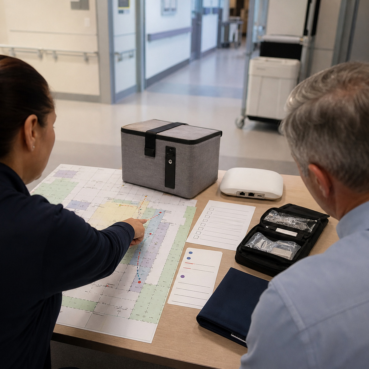 医院运营与设施团队审查配送机器人总拥有成本所涉及的路线、系统集成与安全交接要求。